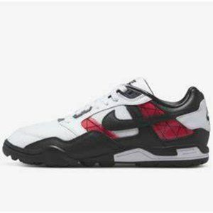 NIKE AIR BO TURF Running Shoes Sneakers Mens 9.5 DO17 91-106 White Black Red